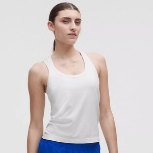 Lululemon swiftly tech waist length tank top